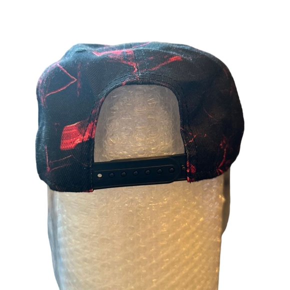 Marvel Deadpool Snapback Cap Unisex Adult Red Adjustable Superhero Hat - Picture 6 of 8